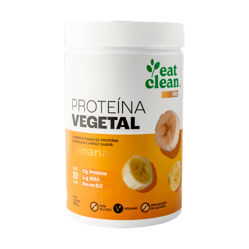 Proteína Vegetal Banana - Pote 600g