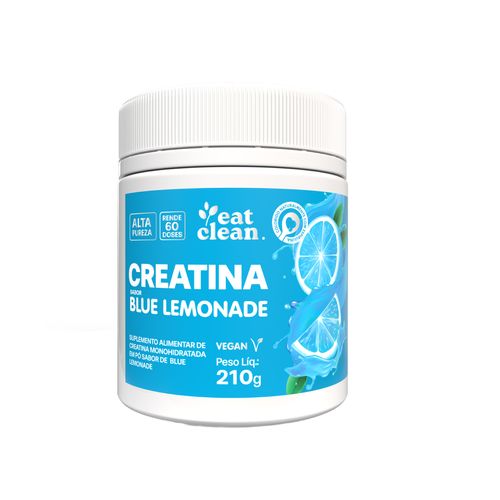 Creatina Monohidratada Sabor Blue Lemonade 210g