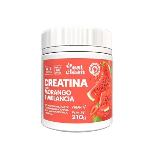 Creatina Monohidratada Sabor Morango e Melancia 210g