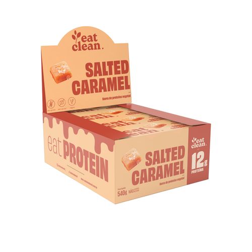 Display Barrinha de Proteína - Salted Caramel (12 unidades)