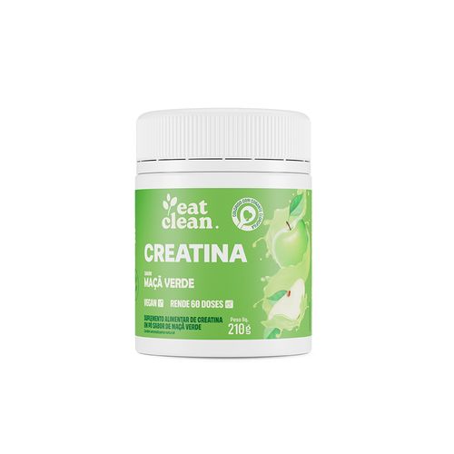 Creatina Monohidratada Sabor Maça Verde 210g
